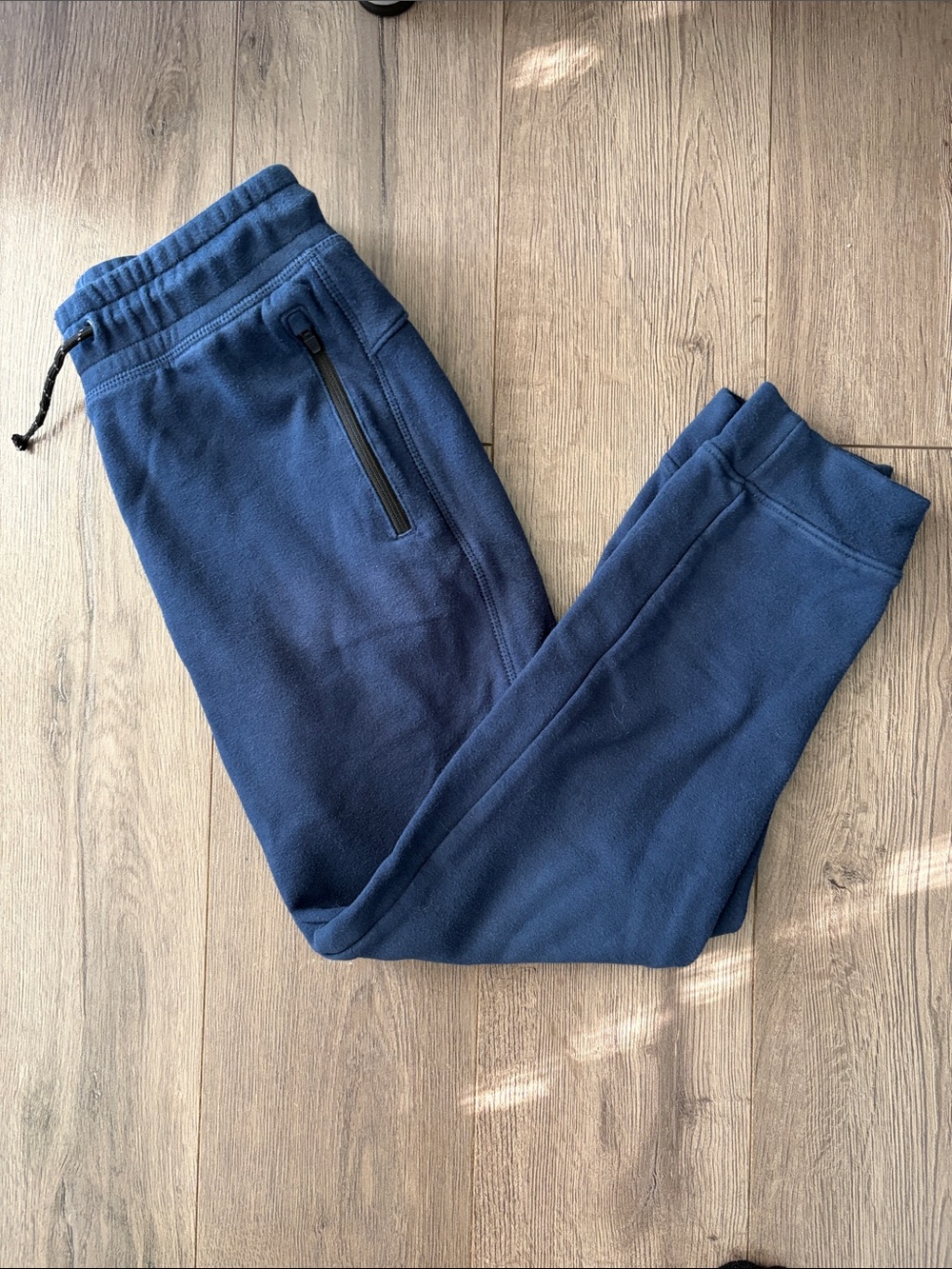 Members Mark Boys Navy Fleece Jogger Pants - Boy’s size 10/12